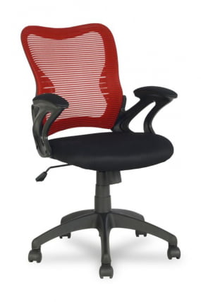 Кресло для персонала HLC-0758/Red (Б)_1