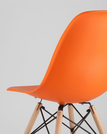Стул Eames DSW 4 шт. Оранжевый_6