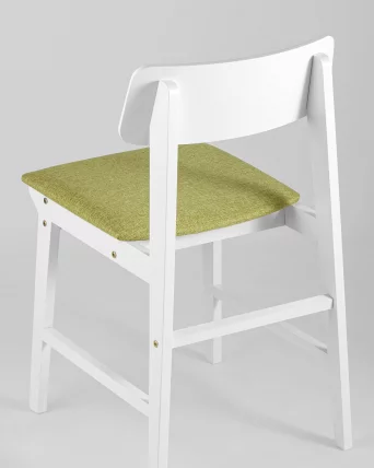 Комплект из двух стульев ОДЕН ВХИТЕ 2 шт Оливковый / ODEN WHITE_6