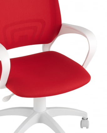 Кресло компьютерное Topchairs ST-BASIC-W Красный_1