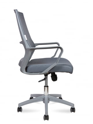 Кресло офисное Макс ЛБ грэй / Макс ЛБ грей 818БГ / LB Max LB grey 818BG_2