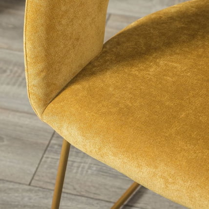 Кресло Hugs К желтый/Линк золото_6