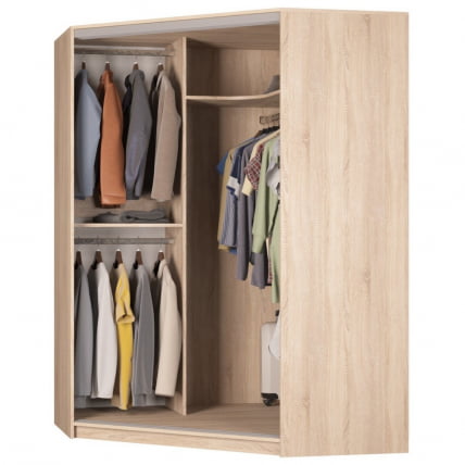 Шкаф-купе YA-198х1400-568-5(ВД-D2D2)_1