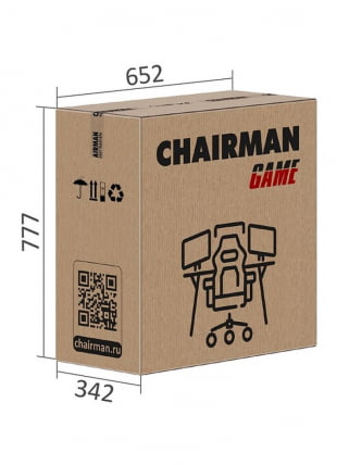 Игровое кресло CHAIRMAN Chairman гаме 15 Черный Желтый / game_6