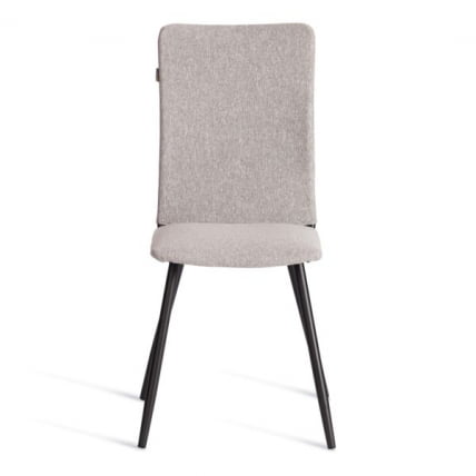 Стул обеденный La Rousse (2 шт. в упаковке) NEW, ткань рогожка, темно-серый, F68, 45х55х93 см_8