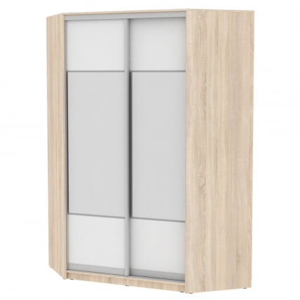 Шкаф-купе YA-230х1400-568-5(ДСС-Белый-D3D3)_0