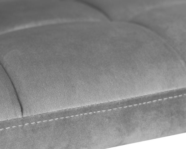 Офисное кресло для персонала DOBRIN TERRY BLACK (серый велюр (MJ9-75)) 2 шт_8