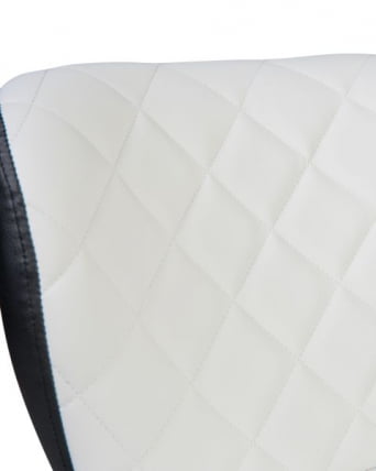 Офисное кресло для персонала DOBRIN RORY (бело-черный) 2 шт_9