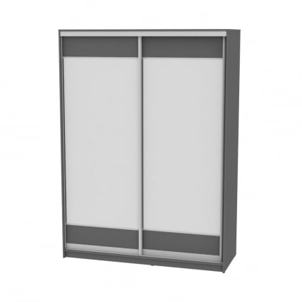 Шкаф-купе B-220х160х60-1(Графит-D8D8)_0