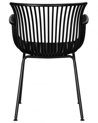 Стул обеденный DOBRIN ROSS (черный (B-03) без подушки) 4 шт_5