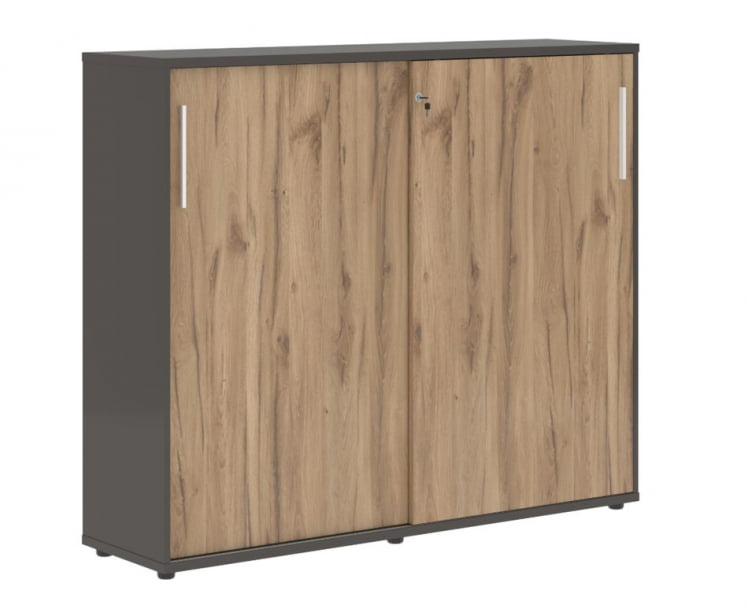 Шкаф с дверьми-купе EDIS EMC 1643 Дуб Денвер светлый Белый Мокко_0