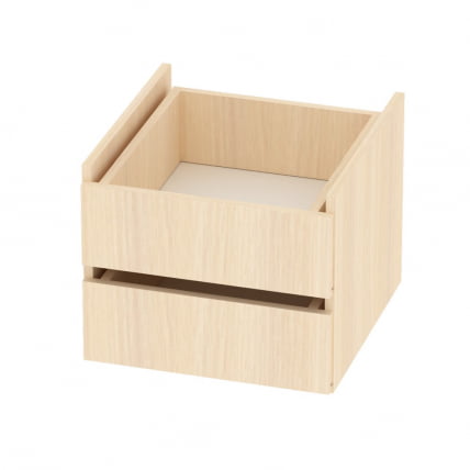 Тумба с ящиками в шкаф-купе B-T2-1(ДМ)_0