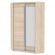 Шкаф-купе YA-230х1250-4(ДСС-D1D2)_345390