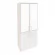 Шкаф высокий широкий ONIX O.ST-1.2R white Денвер Светлый/Белый_242779