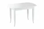 Стол с ящиком Хоста-3 с резными опорами Белый Анкор светлый_205472