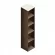 Шкаф для документов узкий Р.П-1 венге_14836