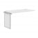Стол промежуточный для рабочей станции XTEN-QP XQPIST 1470 Белый Серый_1763026