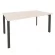 Стол переговорный (1 столешница) ONIX O.MP-PRG-1.4 Денвер Светлый/Антрацит_241095