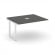 Стайл Проджект Проходной наб. элем. перег. стола SN-59O.NSPRG-032 Антрацит/Металл Белый 1180*1180*75 _3865971