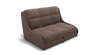 Диван Куба 800 (ЗР) Цвет фасада: Коричневый; Тип: Прямой; Материал фасада: Металл/Велюр_857900