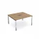 Стол системы БЭНЧ, переговорный, начальный GLOSS LINE НСПН-П.928 Teakwood_218992