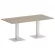 Стол прямоугольный HOME OFFICE VR.SP-5-180.2 Дуб Аттик/Белый металл_230343