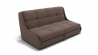 Диван Куба 1400 (ЗР) Цвет фасада: Коричневый; Тип: Прямой; Материал фасада: Металл/Велюр_866071