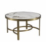 Журнальный столик Адриана 80*80 см светлая керамика_3634665