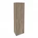 Гардероб узкий (правое исполнение) ONIX O.GB-1(R) Тиквуд Темный_254690