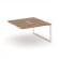Стайл Проджект Стол-приставка к опор. элем. SN-59O.DPRS-011 Дуб Табак/Металл Белый/Белый Заглушка 98 _3861991