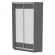 Шкаф-купе Белла(H9)2300х1153х1153(Графит-D8D8)_362358