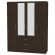 Шкаф распашный R-230х180х45-3-M(Венге)_351320