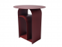 Журнальный столик Arwel металл бордовый_3034108