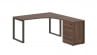 Стол эргономичный с тумбой правый EDIS EQCET 1518 R Дуб Денвер темный Мокко_3635394
