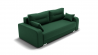 Диван Модерн -1 (ЗР) Цвет фасада: Зеленый; Тип: Прямой; Материал фасада: Металл/Велюр_871214