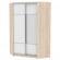 Шкаф-купе YA-230х1400-718-2(ДСС-Белый-D4D3)_346306