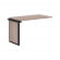Стол промежуточный для рабочей станции XTEN-QP XQPIST 1270 Дуб Сонома Антрацит_1758390