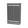 Шкаф-купе B-230х135х60-1(Графит-D9D9)_362224