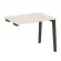 Стол-приставка с опорным элементом ONIX WOOD OW.SPR-1.7 Денвер Светлый/Темный_213872