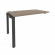 Наборный элемент рабочей станции на П-образном м/к ONIX O.MP-1.NRS-2.7 Тиквуд Темный/Антрацит_252518