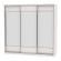 Шкаф-купе B-220х235х60-3(ЯАС-D8D8D8)_358872