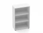 Шкаф 2 широкий открытый Deka 10.12.101 Белый_176437