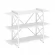 Стеллаж на регулируемых опорах - 3 полки LOFT VR.L-MST.O-3.8V Металл белый Белый Бриллиант_227512