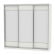 Шкаф-купе B-220х235х60-3(ВД-D8D8D8)_358868