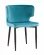 Стул Матео черные ножки велюр Темно-бирюзовый_266272