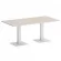 Стол прямоугольный HOME OFFICE VR.SP-5-180.2 Денвер Светлый/Белый металл_230342