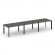 Стайл Проджект Стол переговорный SN-59P.SPRG-021.3 Антрацит/Металл Черный 2940*980*750 _3808570