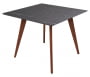 Стол Лунд 960*960 мрамор Графит Темный орех_280798