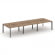 Стайл Проджект Рабочая станция двухсторонняя SN-59P.DRS-084 Дуб Табак/Металл Антрацит/Черный Заглушк _3858459