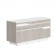 Комод с распашной дверью и 2 ящиками Line СФ-572103 Дуб серый Белый_364629